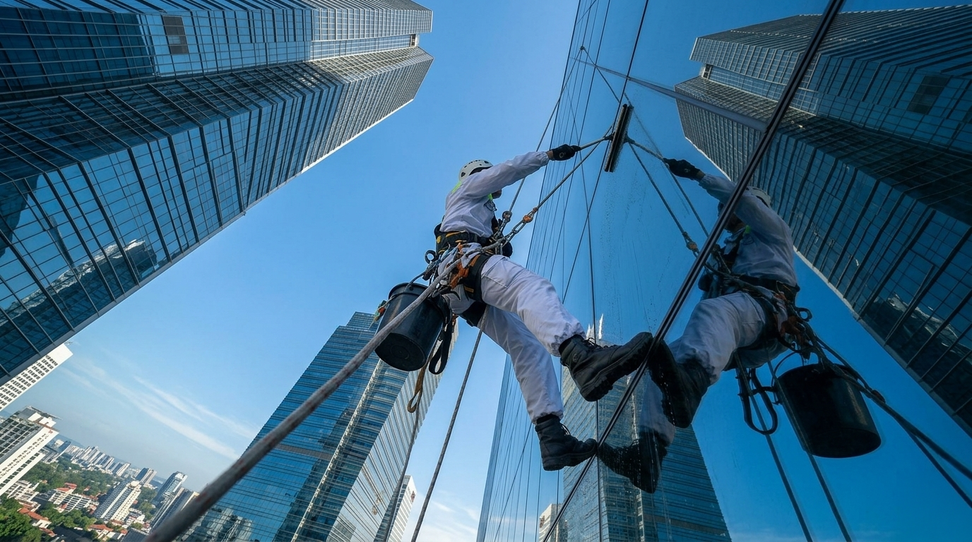 Façade and glass cleaning